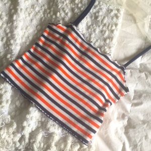 Topshop cute cropped tank